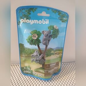 Playmobil Koalas 6654 10pcs Age 4-10 NWT Building Toy